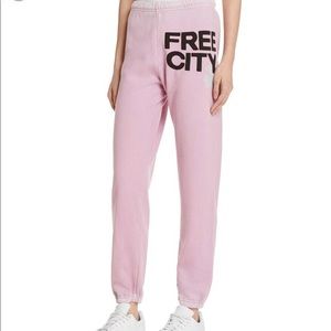 freecity pink sweatpants